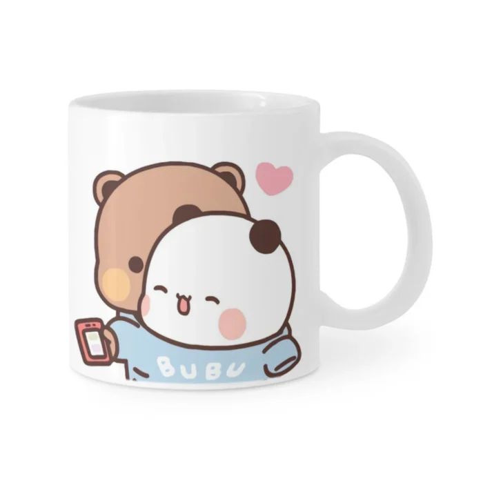 Bubu Dudu Panda Mugs | Best Seller Cute Couple Gift - Image 2