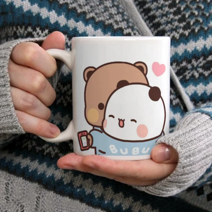 Bubu Dudu Panda Mugs | Best Seller Cute Couple Gift - Image 4