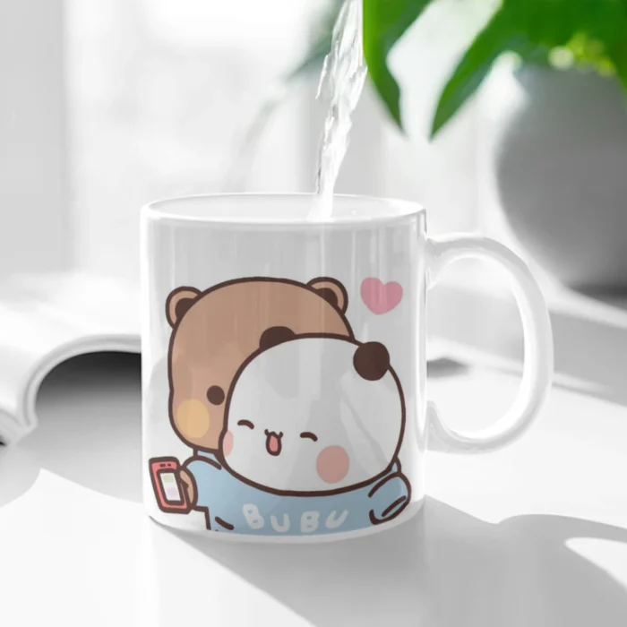 Bubu Dudu Panda Mugs | Best Seller Cute Couple Gift - Image 3